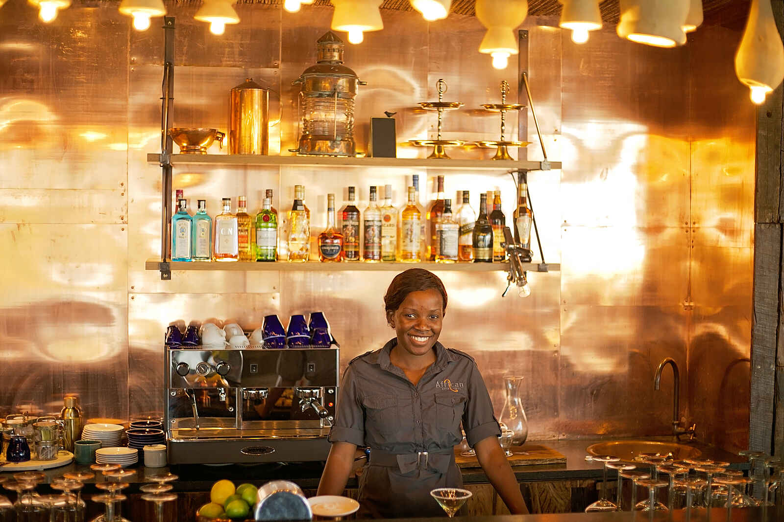 Thorntree River Lodge: An der Bar Thorntree River Lodge: An der Bar