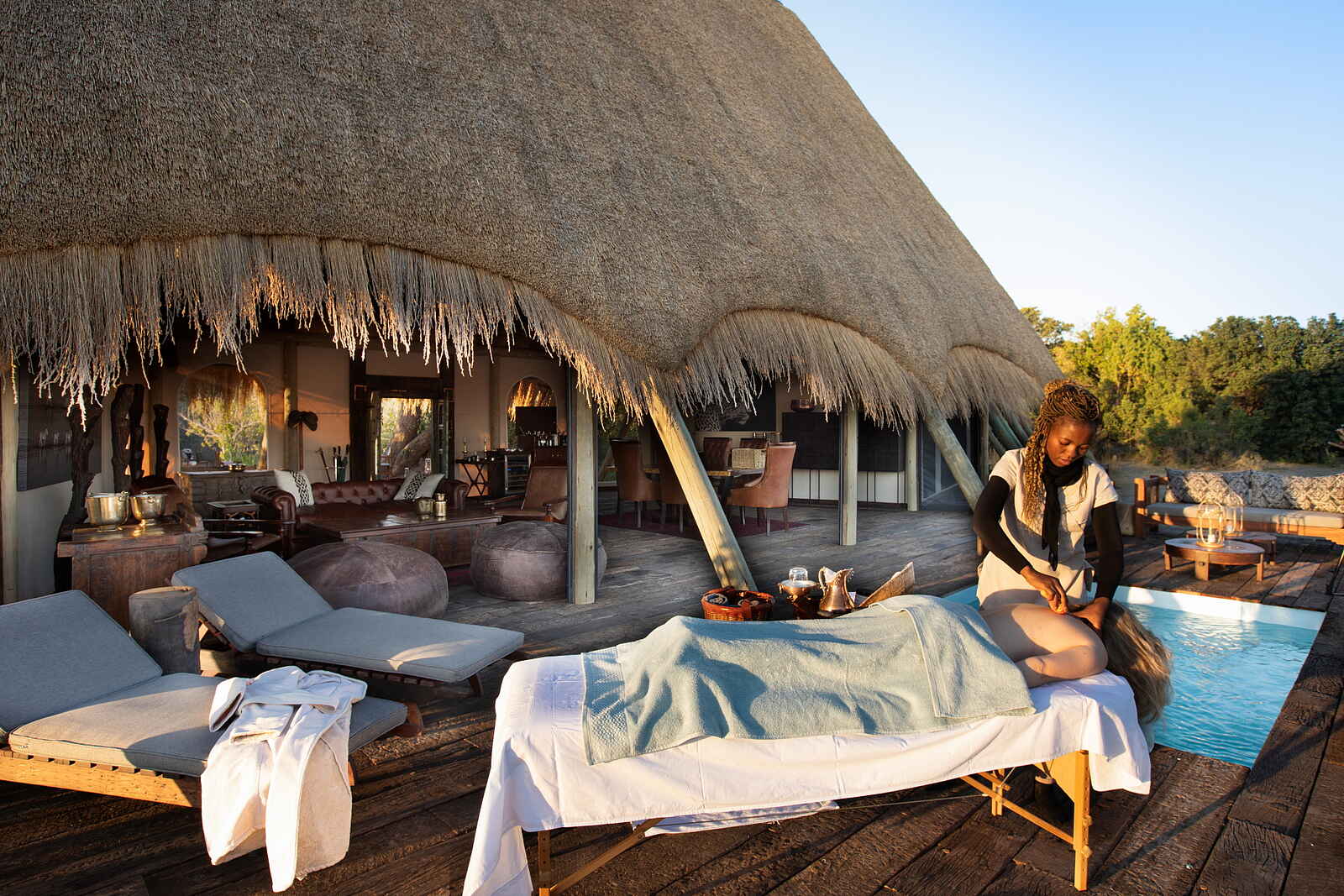 Selinda Suite: Massage Selinda Suite: Massage