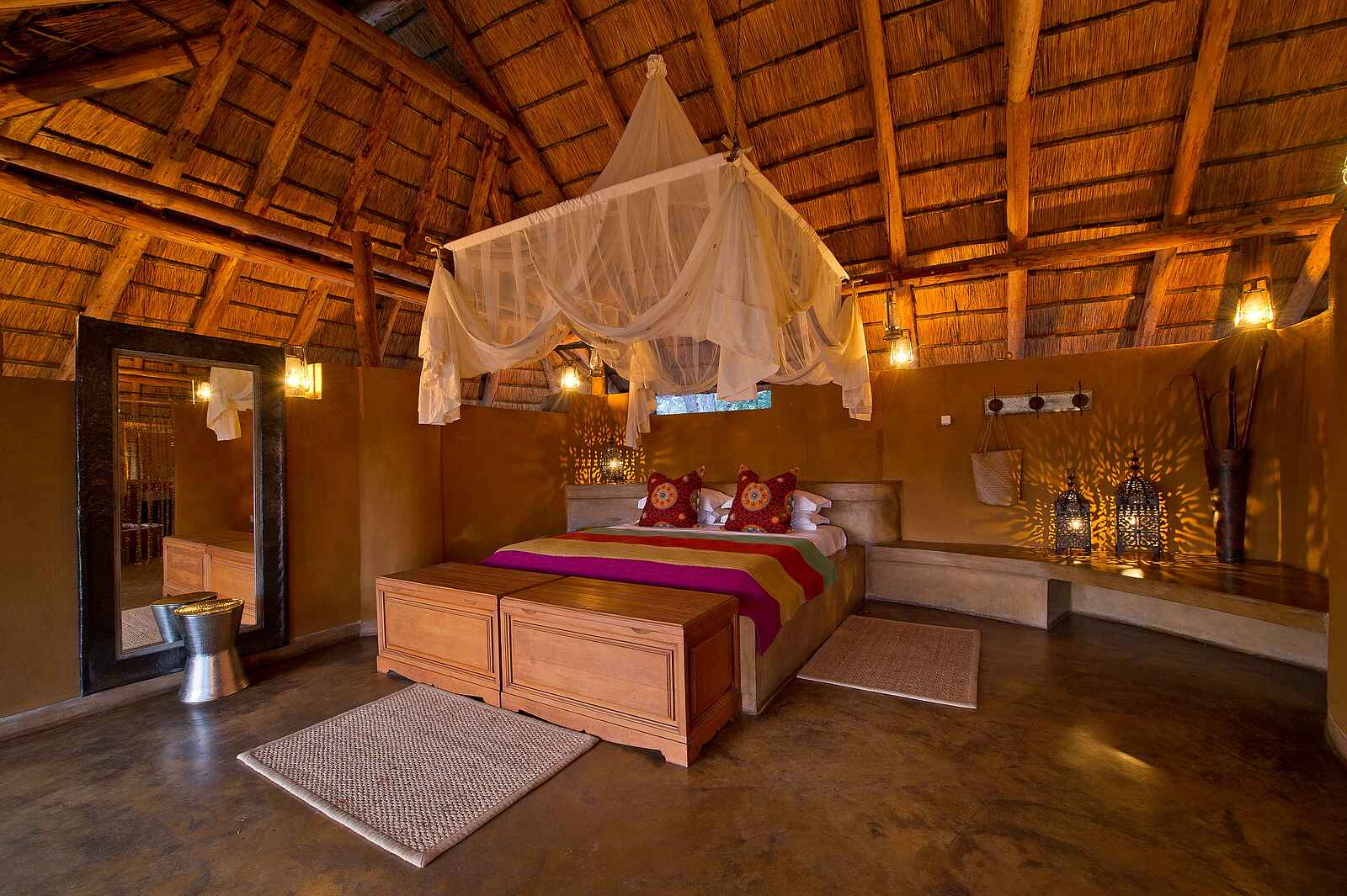 Kapamba Bushcamp: Doppelbett Kapamba Bushcamp: Doppelbett