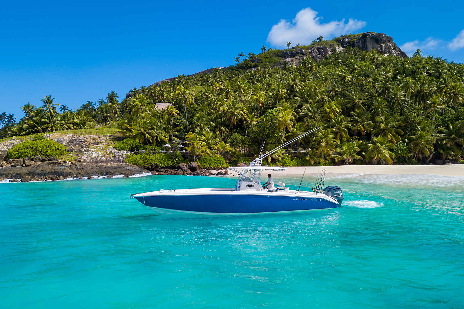 North Island: Ausflug mit einem Motorboot North Island: Ausflug mit einem Motorboot