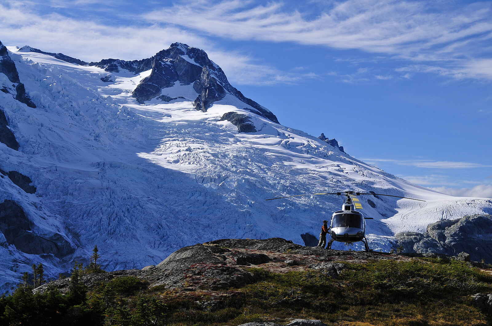 Tweedsmuir Park Lodge: Gletscher Tweedsmuir Park Lodge: Gletscher