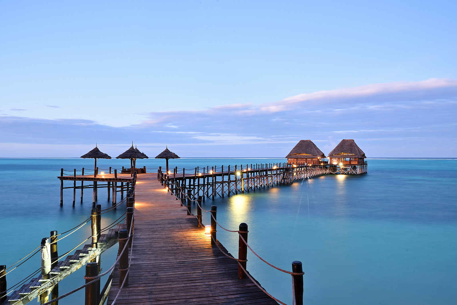 Melia Zanzibar: Jetty am Abend Melia Zanzibar: Jetty am Abend