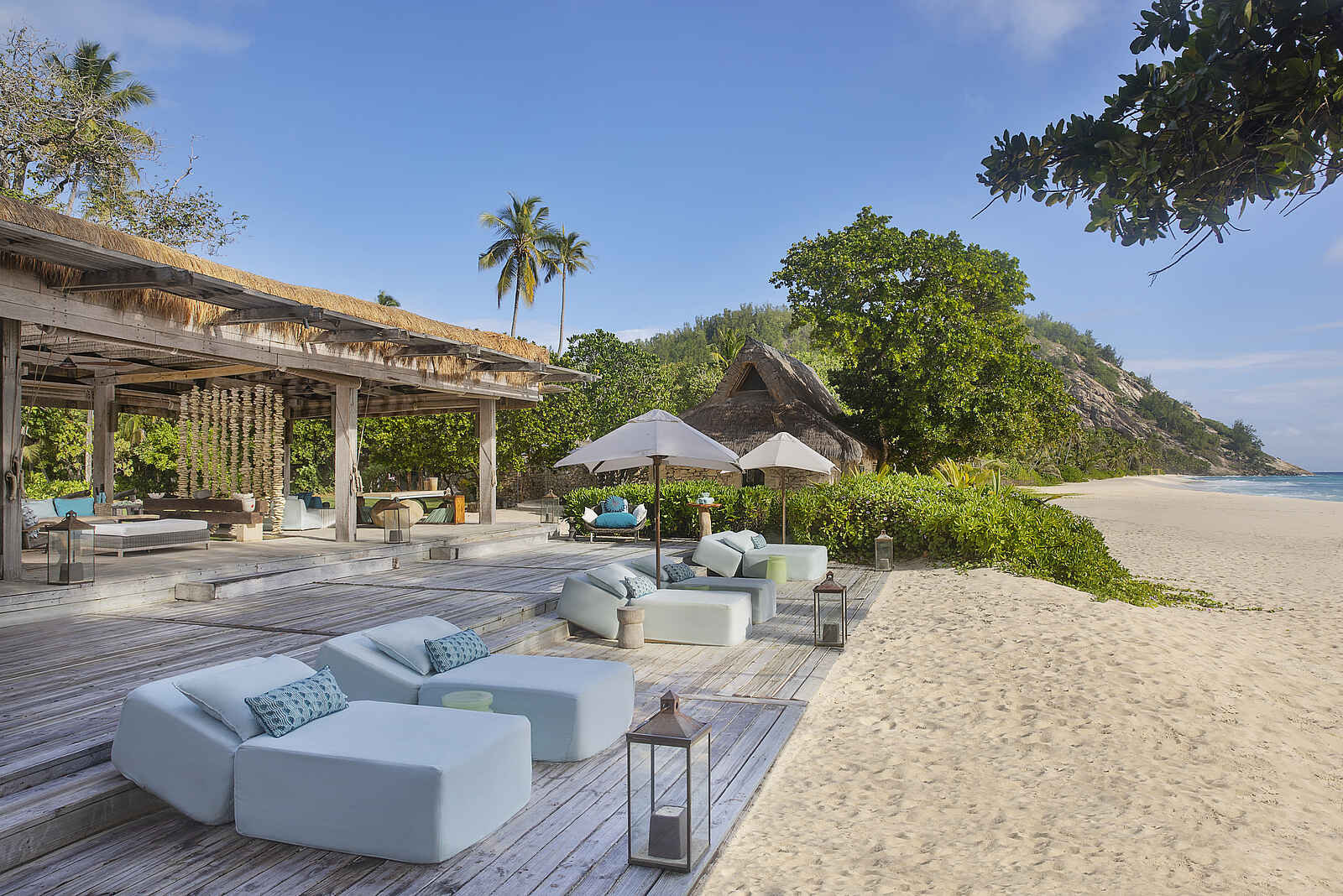 North Island: Terrasse am Strand North Island: Terrasse am Strand