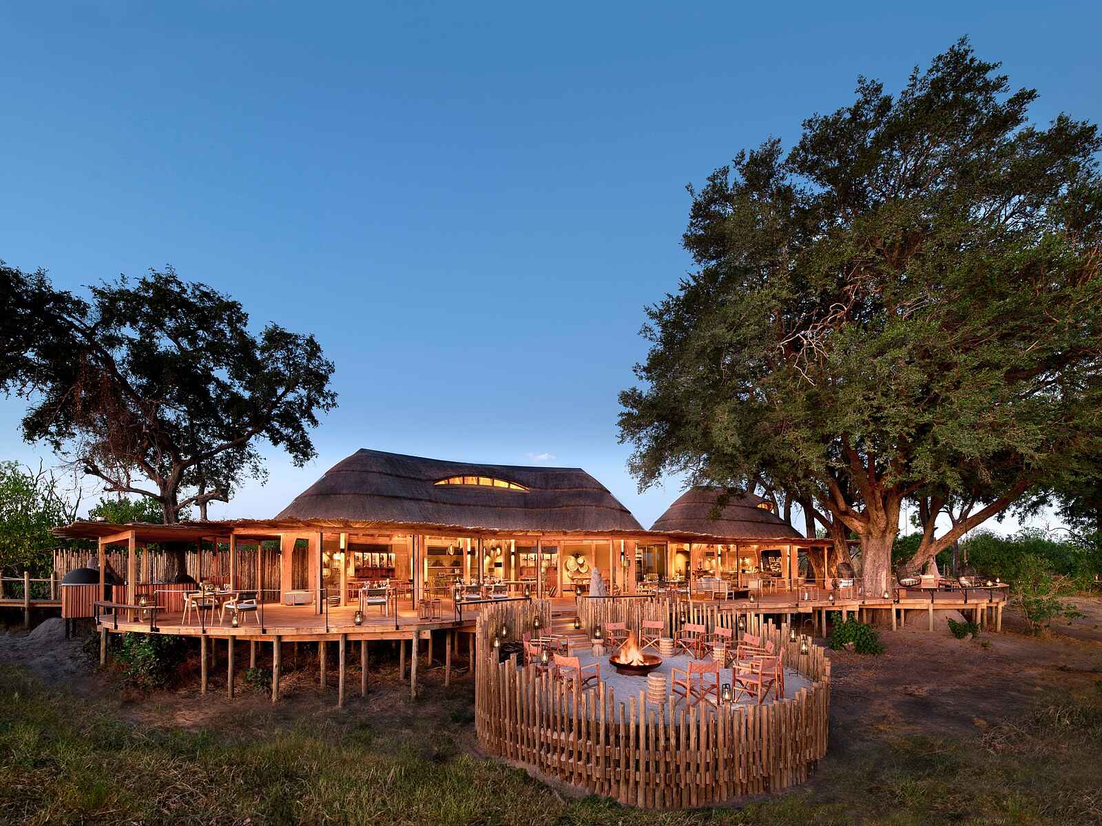 Camp Tawana: Blick auf das Camp Camp Tawana: Blick auf das Camp