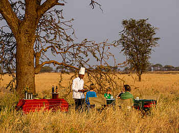 Kubu Kubu Tented Camp: Frühstück im Freien Kubu Kubu Tented Camp: Frühstück im Freien