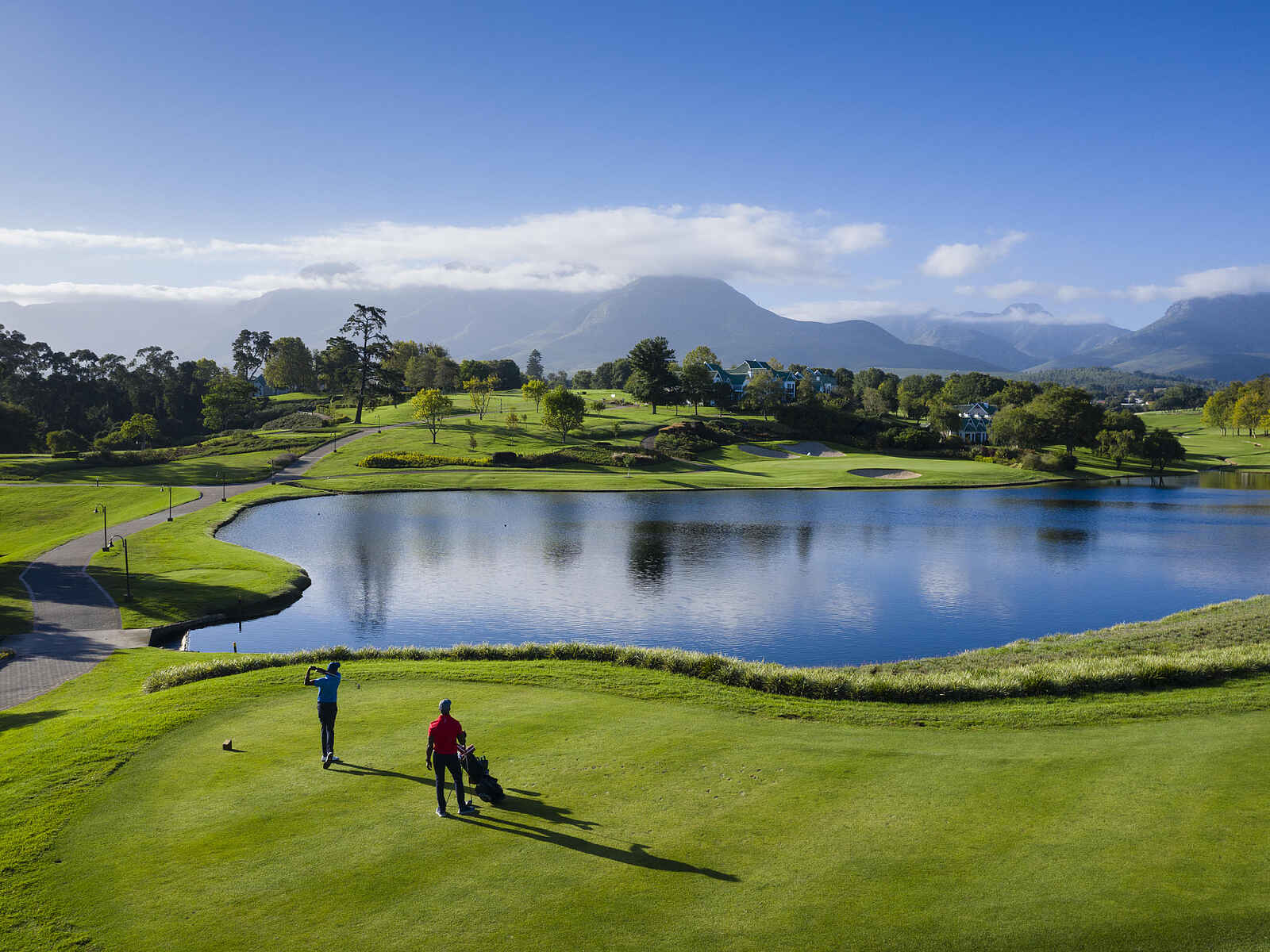 Fancourt: traumhafte Lage für eine Partie Golf Fancourt: traumhafte Lage für eine Partie Golf