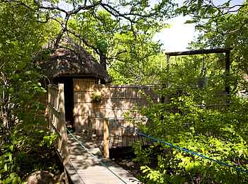 Mumbo Island Camp: Ökobad und Toilette Mumbo Island Camp: Ökobad und Toilette