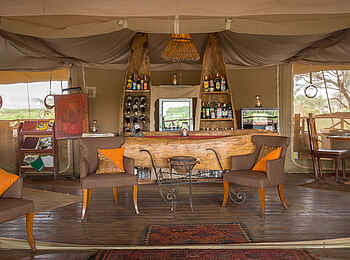 Elephant Bedroom Camp: Lounge und Bar Elephant Bedroom Camp: Lounge und Bar