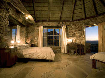 Canyon Lodge: Schlafbereich mit Doppelbett Canyon Lodge: Schlafbereich mit Doppelbett