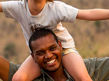 Kubu Kubu Tented Camp: Spaß mit dem Personal Kubu Kubu Tented Camp: Spaß mit dem Personal