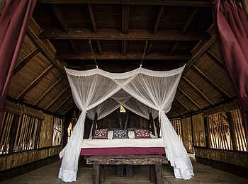 Greystoke Mahale: Doppelbett Greystoke Mahale: Doppelbett