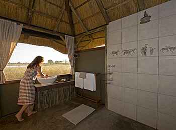 Camp Hwange: Badezimmer Camp Hwange: Badezimmer