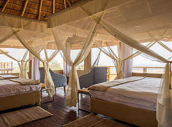Kubu Kubu Tented Camp: Geräumiger Quadruple-Room Kubu Kubu Tented Camp: Geräumiger Quadruple-Room