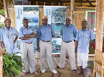 Mumbo Island Camp: Das Team von Kayak Africa Mumbo Island Camp: Das Team von Kayak Africa