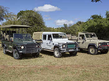 Konkamoya Lodge: Fahrzeugflotte Konkamoya Lodge: Fahrzeugflotte