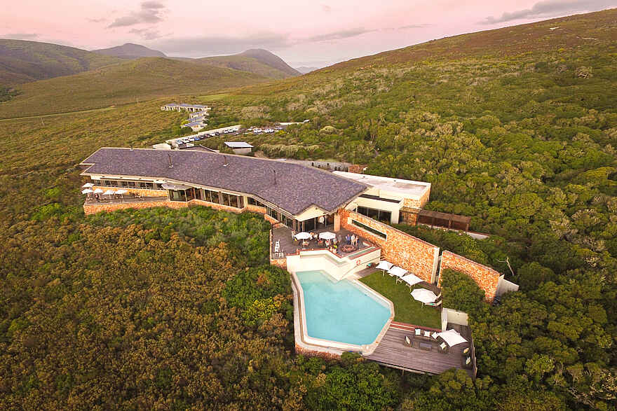 Grootbos Forest Lodge: Gesamtansicht Grootbos Forest Lodge: Gesamtansicht