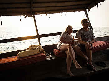 Greystoke Mahale: Dhow-Fahrt Greystoke Mahale: Dhow-Fahrt