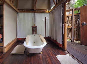 Lebala Camp: Badewanne Lebala Camp: Badewanne