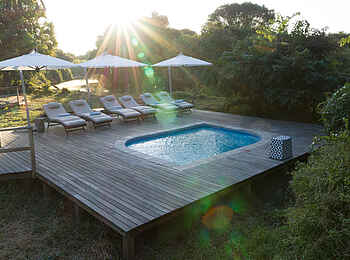 Muzimu Lodge: Der Pool Muzimu Lodge: Der Pool