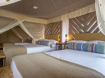 Kubu Kubu Tented Camp: Twin-Room Kubu Kubu Tented Camp: Twin-Room