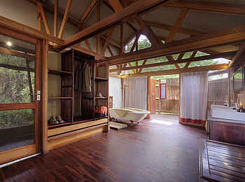 Lebala Camp: Gästebad Lebala Camp: Gästebad