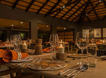 MalaMala Camp: Das Restaurant MalaMala Camp: Das Restaurant