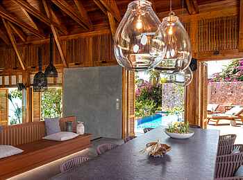 Zuri Zanzibar: Essbereich der Three Bedroom Villa Zuri Zanzibar: Essbereich der Three Bedroom Villa