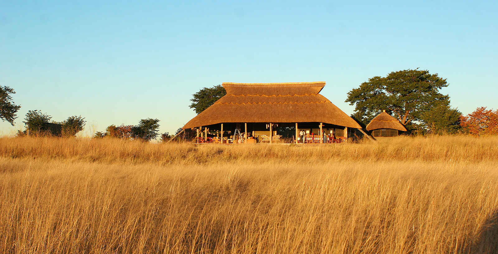Camp Hwange: Hauptgebäude Camp Hwange: Hauptgebäude