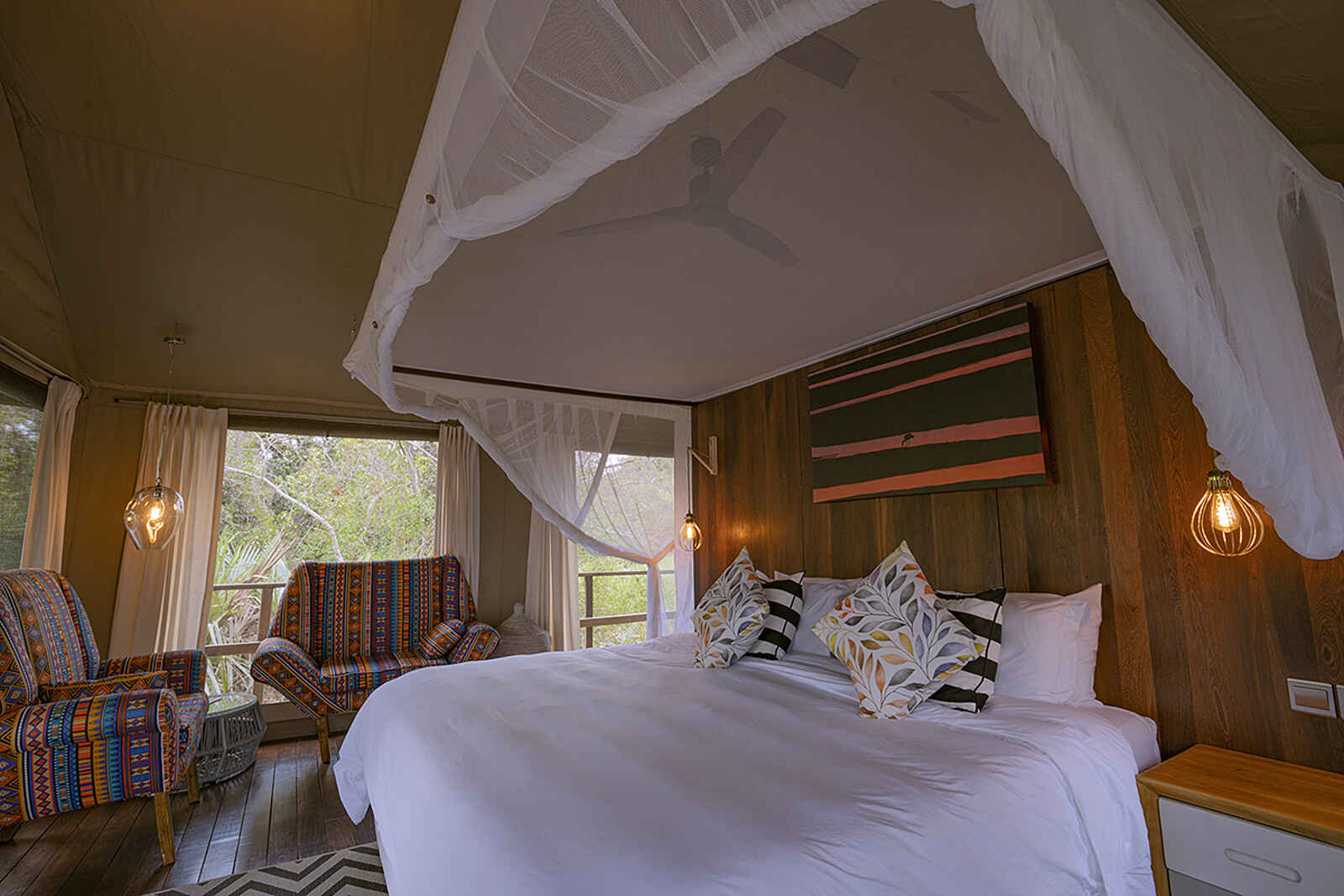 Muzimu Lodge: Doppelzimmer Muzimu Lodge: Doppelzimmer