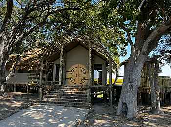 Sitatunga Private Island Camp: Ein Gästebungalow Sitatunga Private Island Camp: Ein Gästebungalow