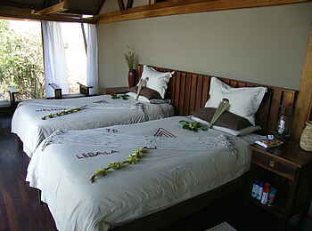 Lebala Camp: Zwillingsbetten Lebala Camp: Zwillingsbetten