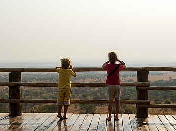 Kubu Kubu Tented Camp: Blick von der Plattform aus Kubu Kubu Tented Camp: Blick von der Plattform aus