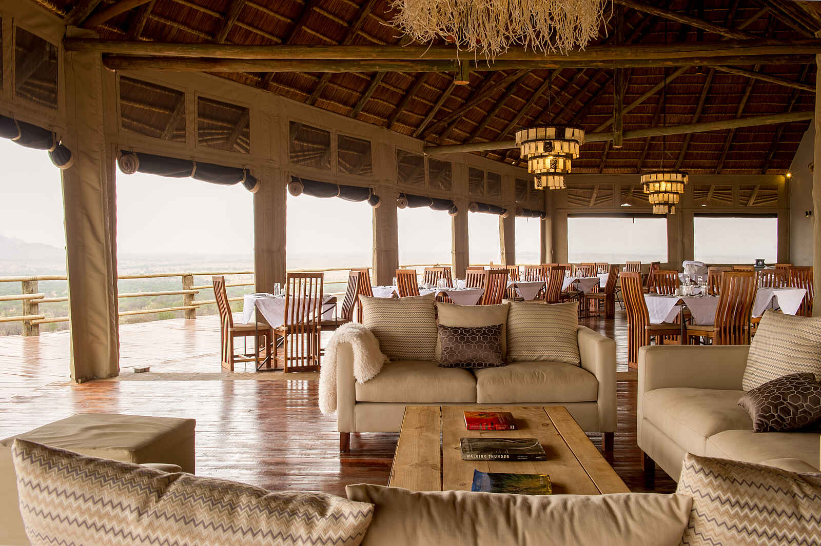 Kubu Kubu Tented Camp: Lounge und Speiseraum Kubu Kubu Tented Camp: Lounge und Speiseraum