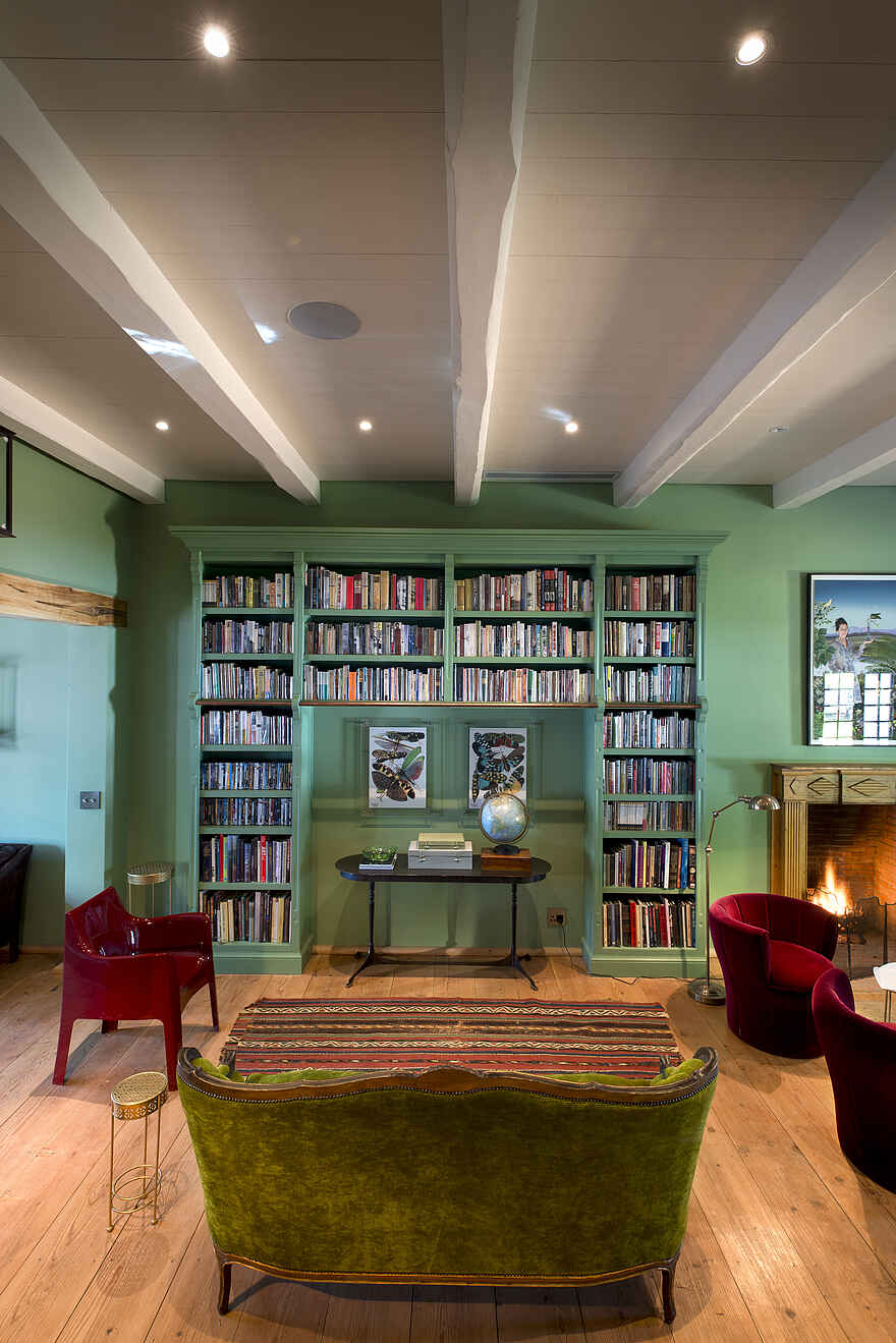 Babylonstoren: Bibliothek mit Sofas Babylonstoren: Bibliothek mit Sofas