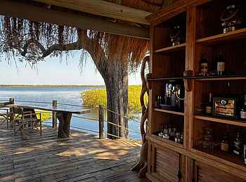 Sitatunga Private Island Camp: Blick ins Delta Sitatunga Private Island Camp: Blick ins Delta