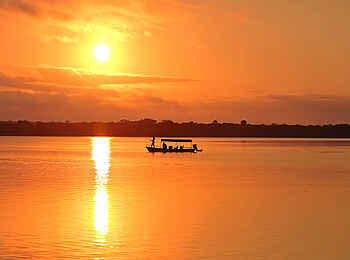 Roho ya Selous Camp: Sonnenaufgang Roho ya Selous Camp: Sonnenaufgang