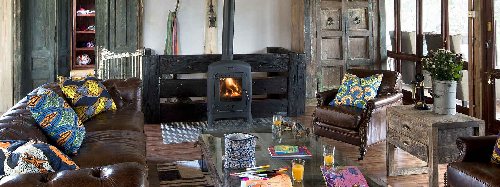 Khayelitshe House: Der Loungebereich lädt zum Verweilen ein Khayelitshe House: Der Loungebereich lädt zum Verweilen ein