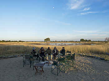 Camp Hwange: Kalter Morgen Camp Hwange: Kalter Morgen